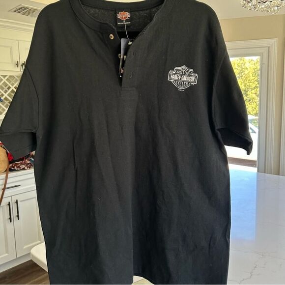 Harley Davidson Men’s Black Tee Shirt NWT - Picture 5 of 13